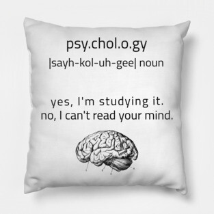 Psychology Definition Pillow