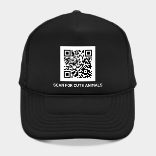 Rickroll QR Code Prank Hat