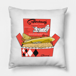 Superdawg Dog Pillow