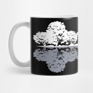 Mountain Biking Guitar Tree Mug