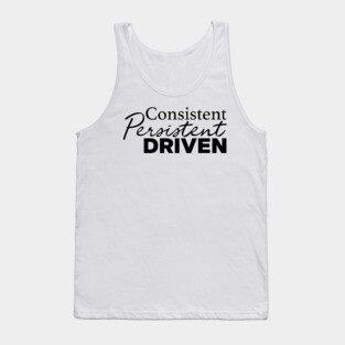 Consistent Persistent Driven Tank Top