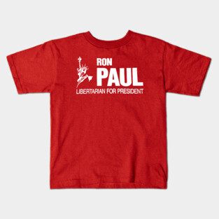 Ron Paul Libertarian for President Kids T-Shirt
