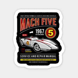 Mach 5 Sticker