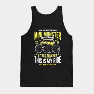 Mini Monster Truck Tank Top