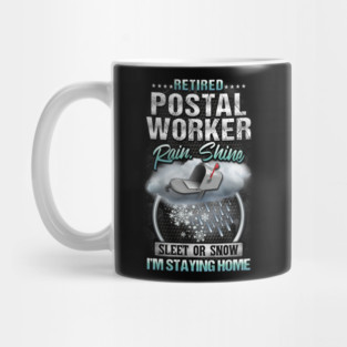 Retired Postal Worker Mug