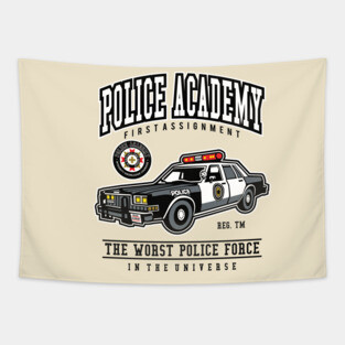 Police academy Tapestry