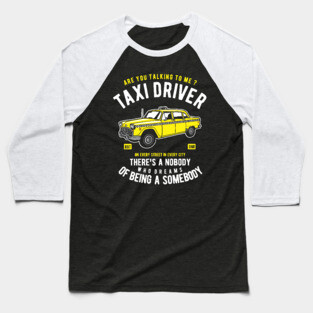 Taxi Driver Baseball T-Shirt