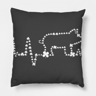 Pig Heart Rate. Pillow