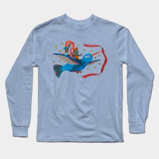 Dia de Muertos Bird (ver.1) Long Sleeve T-Shirt