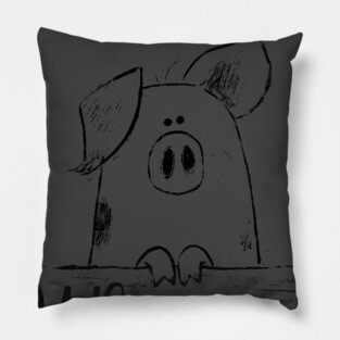 Pig Whisperer. Pillow