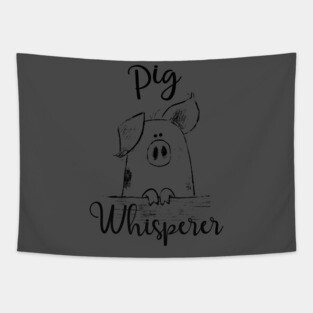 Pig Whisperer. Tapestry
