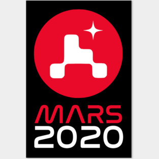 Mars 2020 Perseverance Insignia Posters and Art