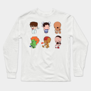 Street Fighter Babies Long Sleeve T-Shirt