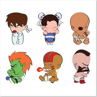 Street Fighter Babies Posters and Art
