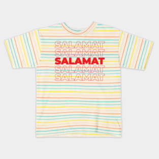 Thank You (Filipino) Kids T-Shirt