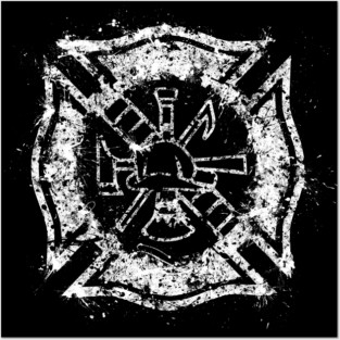 Fire Department - Maltese Cross Posters and Art