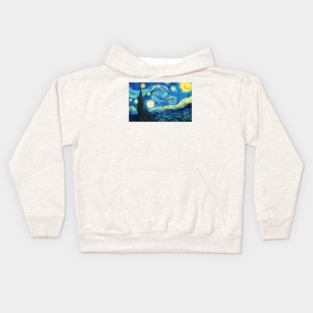 Van Gogh - Starry Night Kids Hoodie
