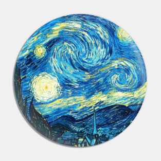 Van Gogh - Starry Night Pin