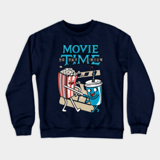 Movie Time Crewneck Sweatshirt