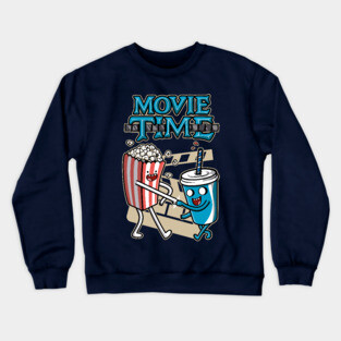 Movie Time v2 Crewneck Sweatshirt