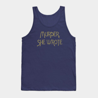 Murder, She Wrote Tank Top