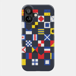 Nautical Flag Pattern Phone Case