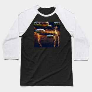 UFO Baseball T-Shirt