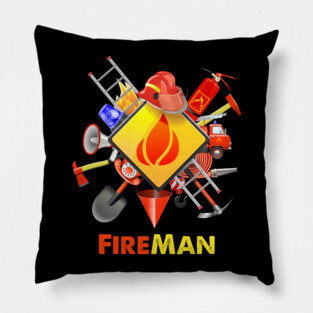 Fire safety Firefighter Fire Extinguishers fireman Pillow