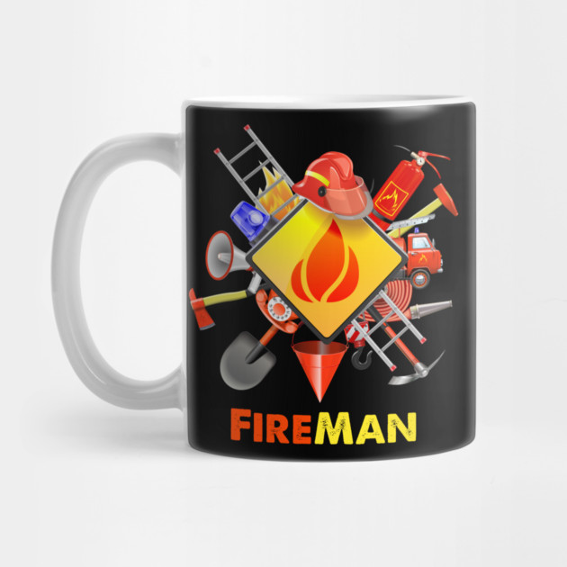 Fire safety Firefighter Fire Extinguishers fireman by DrollDrifter