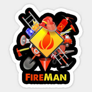 Fire safety Firefighter Fire Extinguishers fireman Magnet