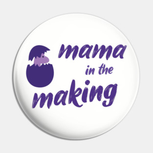 Mama in the making and dino pregnancy announcement Pin