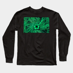 circuit board Long Sleeve T-Shirt