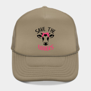 Save The Udders Cow Breast Cancer Awareness Hat