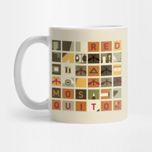 Red Mosquito Mug