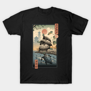 Kame Kame Ukiyo-e T-Shirt