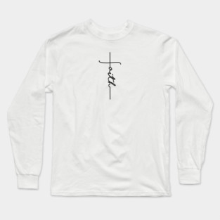 Faith Cross Long Sleeve T-Shirt