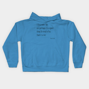 Oscar Wilde Quote Kids Hoodie