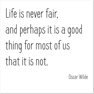 Oscar Wilde Quote Posters and Art