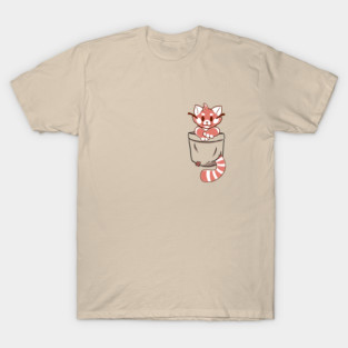 Pocket Red Panda T-Shirt