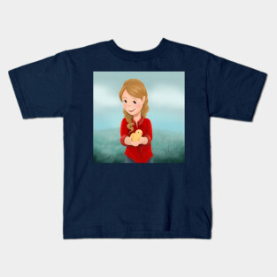 Farm Girl Kids T-Shirt
