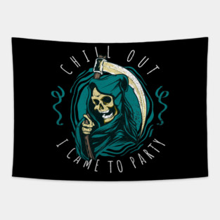 Grim Reaper Tapestry