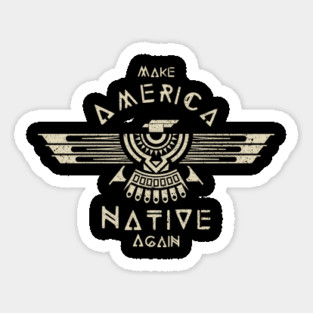 Native American Sticker