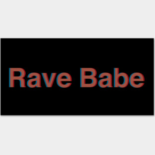rave babe Posters and Art
