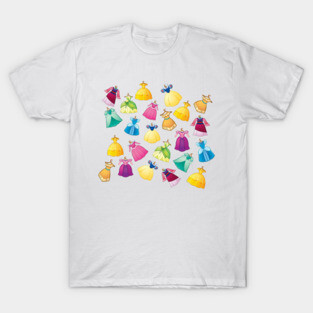 Princess Dresses Print T-Shirt