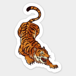 Tiger Ambush Sticker