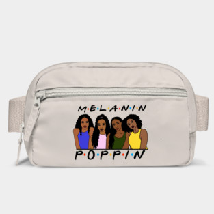Melanin Women Poppin, Afro Black Girl Magic Bag