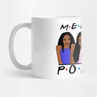 Melanin Women Poppin, Afro Black Girl Magic Mug