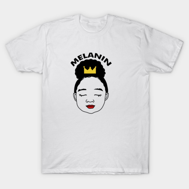 Melanin Afro Girl Birthday, Proud African T-Shirt by logiamerch