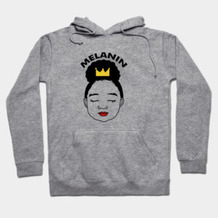 Melanin Afro Girl Birthday, Proud African Hoodie