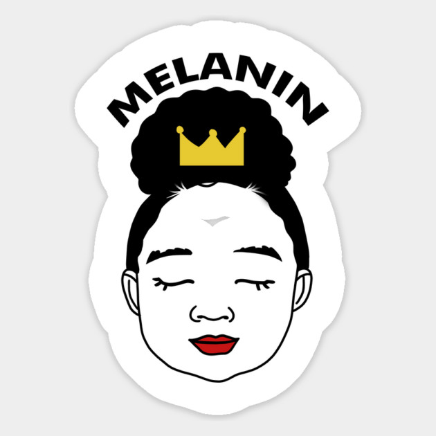 Melanin Afro Girl Birthday, Proud African Magnet by logiamerch